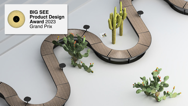 Наша коллекция Curve получила премию BIG SEE Product Design Award 2023