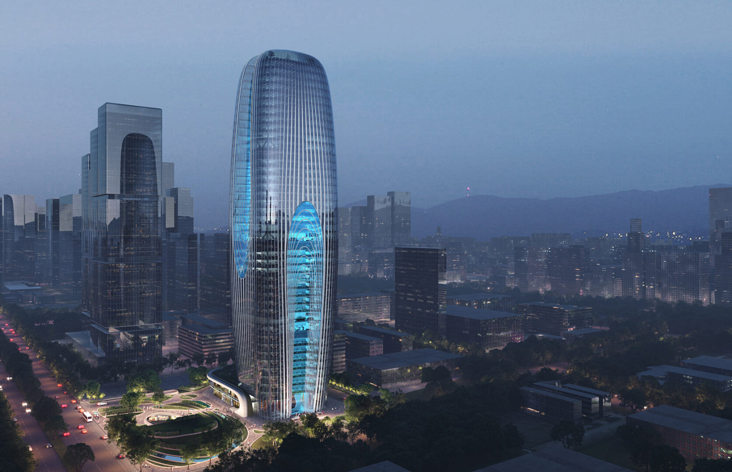 ZAHA HADID ARCHITECTS ПОСТРОИТ DAXIA TOWER В КИТАЕ